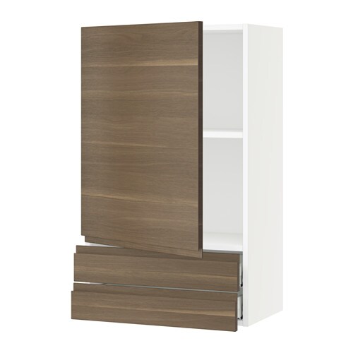 IKEA SEKTION / MAXIMERA wall cabinet with door/2 drawers Model Image