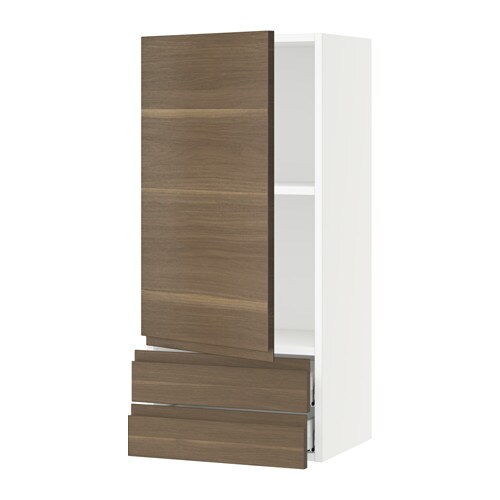 IKEA SEKTION / MAXIMERA wall cabinet with door/2 drawers Model Image