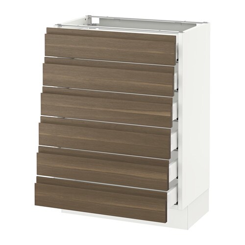 IKEA SEKTION base cabinet/6 fronts/6 low drawers Model Image