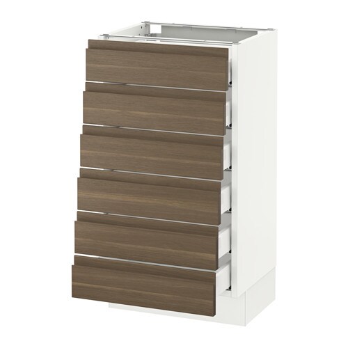 IKEA SEKTION base cabinet/6 fronts/6 low drawers Model Image