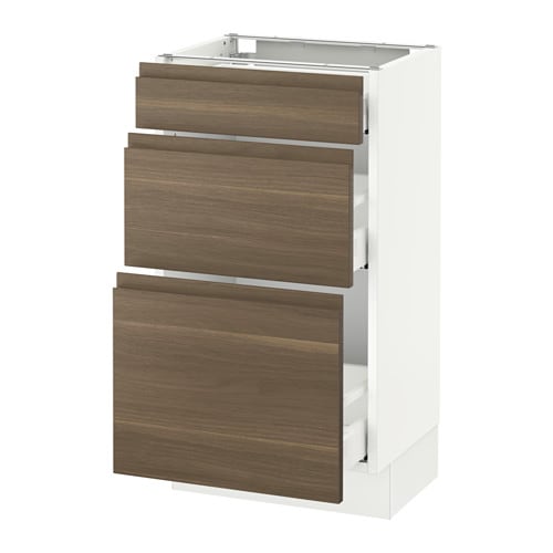 IKEA SEKTION base cabinet with 3 drawers Model Image