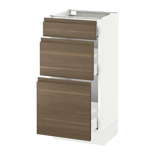 IKEA SEKTION base cabinet with 3 drawers Model Image