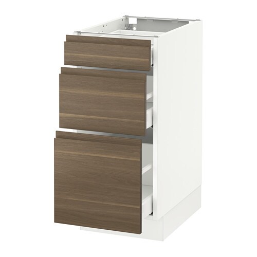 IKEA SEKTION base cabinet with 3 drawers Model Image