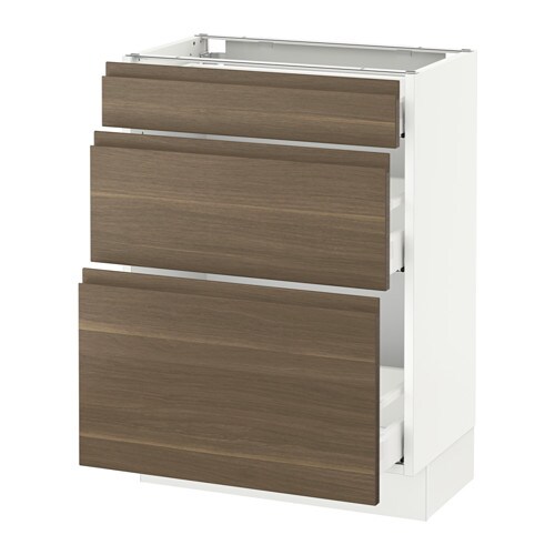 IKEA SEKTION base cabinet with 3 drawers Model Image