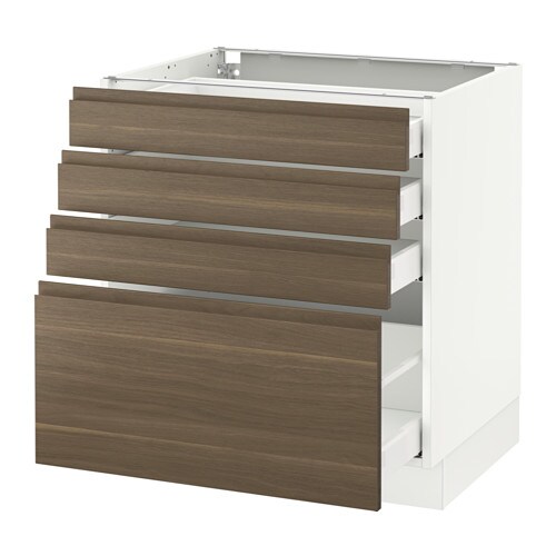 IKEA SEKTION base cabinet with 4 drawers Model Image