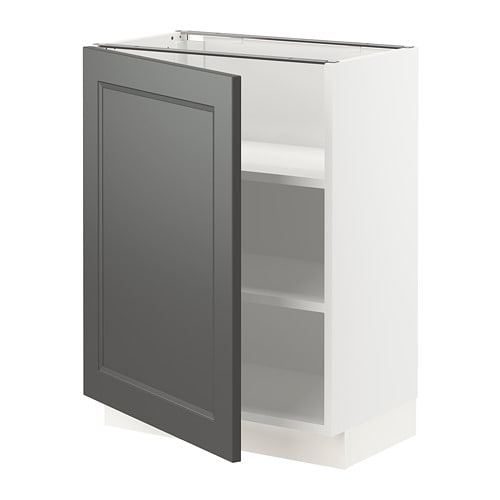 IKEA SEKTION base cabinet with shelves Model Image