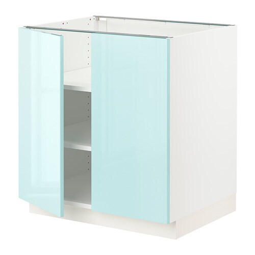 IKEA SEKTION base cabinet with shelves/2 doors Model Image