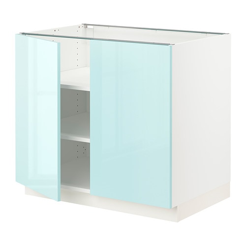 IKEA SEKTION base cabinet with shelves/2 doors Model Image