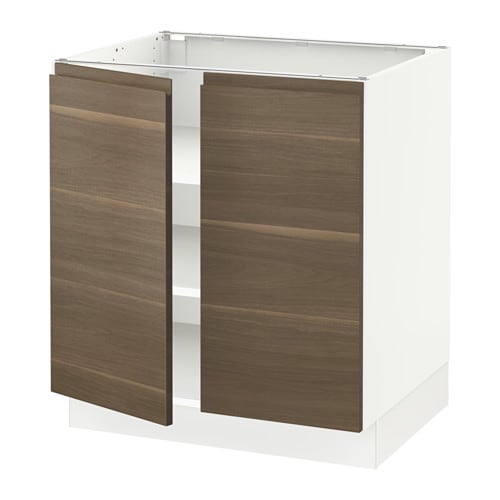 IKEA SEKTION base cabinet with shelves/2 doors Model Image