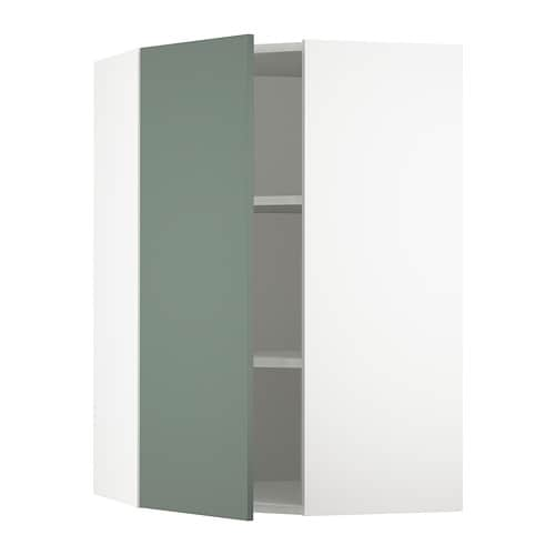 IKEA SEKTION corner wall cabinet with shelves Model Image