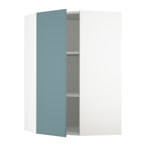 IKEA SEKTION corner wall cabinet with shelves Model Image