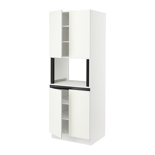 IKEA SEKTION high cabinet for micro w 4 doors Model Image