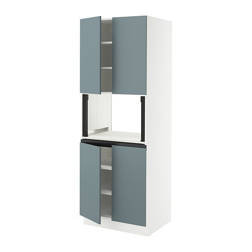 IKEA SEKTION high cabinet for micro w 4 doors Model Image