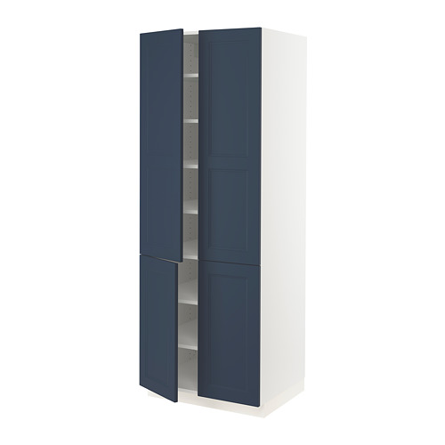 IKEA SEKTION high cabinet with shelves/4 doors Model Image