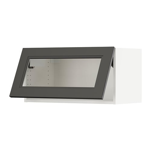 IKEA SEKTION wall cab horiz gls door w push-open Model Image