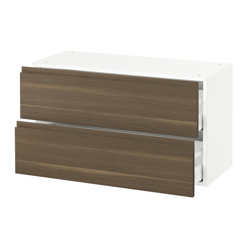 IKEA SEKTION wall cabinet with 2 drawers Model Image