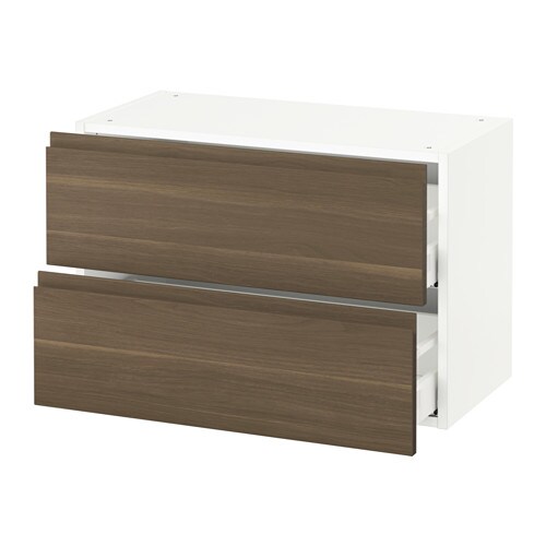 IKEA SEKTION wall cabinet with 2 drawers Model Image