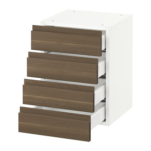 IKEA SEKTION wall cabinet with 4 drawers Model Image