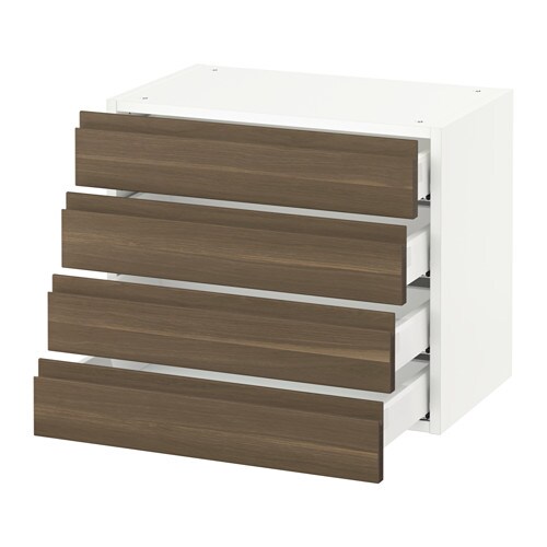 IKEA SEKTION wall cabinet with 4 drawers Model Image