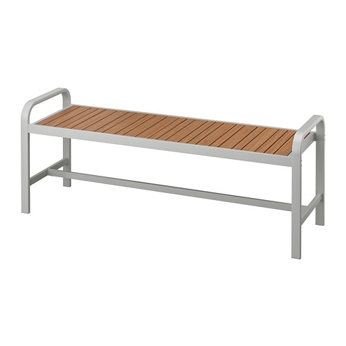 IKEA SJÄLLAND bench, outdoor Model Image