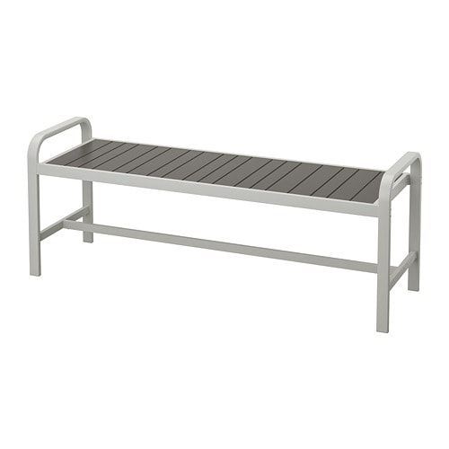 IKEA SJÄLLAND bench, outdoor Model Image