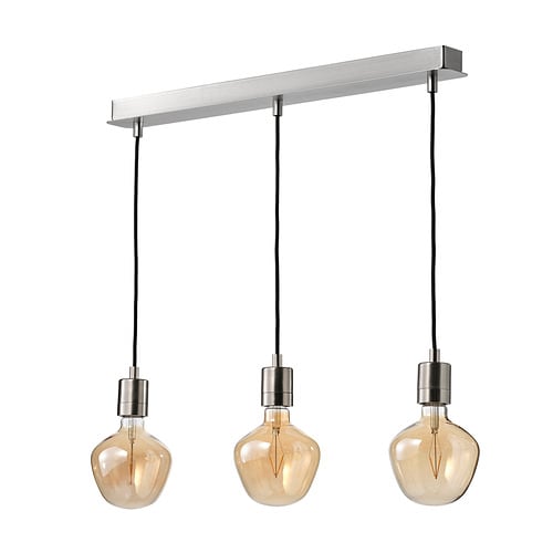 IKEA SKAFTET / MOLNART pendant lamp with LED bulb Model Image