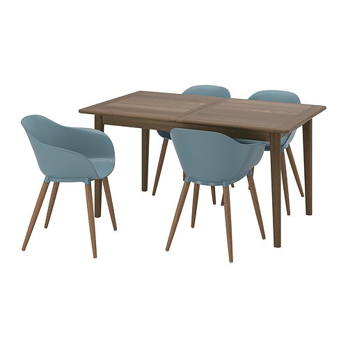 IKEA SKANSNÄS / GRÖNSTA table and 4 chairs Model Image