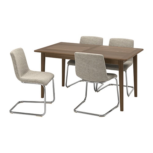 IKEA SKANSNÄS / LUSTEBO table and 4 chairs Model Image