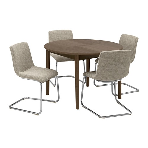 IKEA SKANSNÄS / LUSTEBO table and 4 chairs Model Image