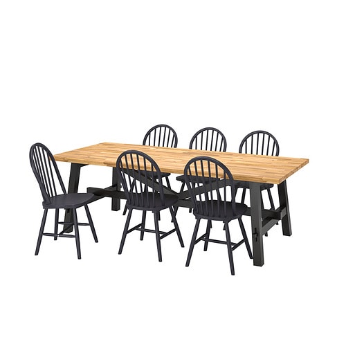 IKEA SKOGSTA / SKOGSTA table and 6 chairs Model Image