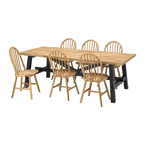 IKEA SKOGSTA / SKOGSTA table and 6 chairs Model Image