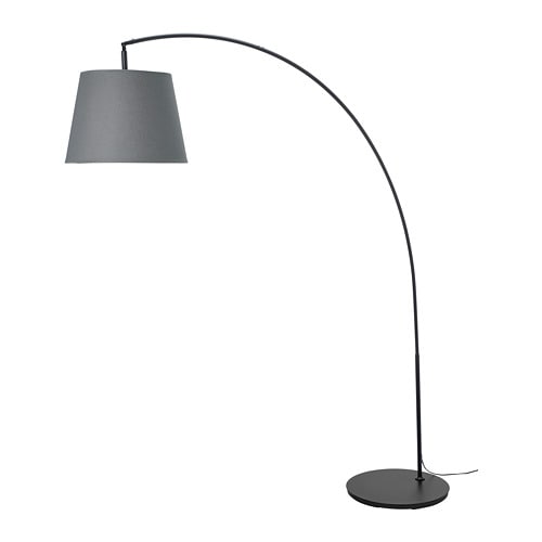 IKEA SKOTTORP / SKAFTET floor lamp, arched Model Image