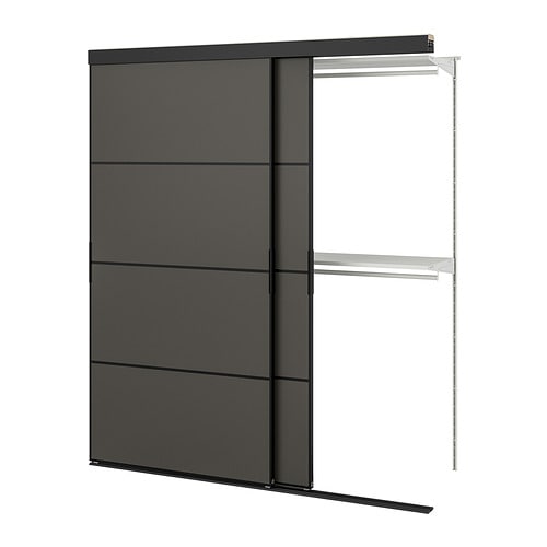 IKEA SKYTTA / BOAXEL reach-in wardrobe with sliding door Model Image