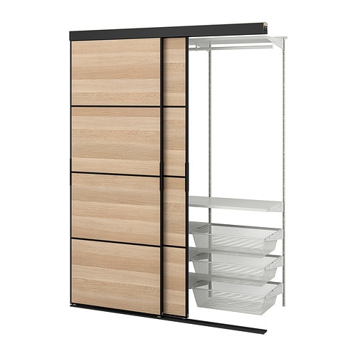 IKEA SKYTTA / BOAXEL reach-in wardrobe with sliding door Model Image