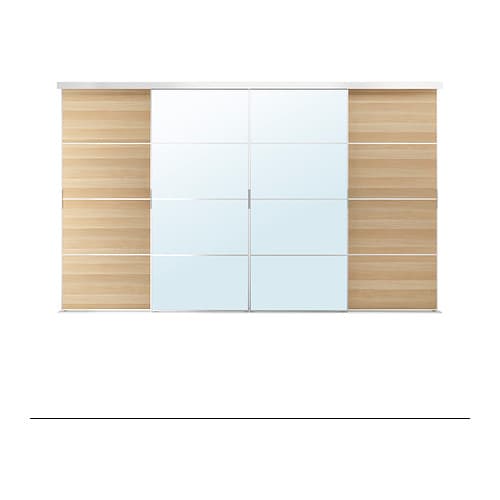 IKEA SKYTTA / MEHAMN/AULI sliding door Model Image