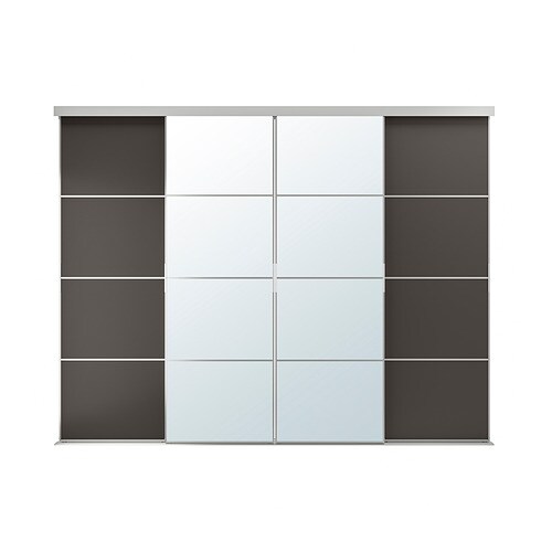 IKEA SKYTTA / MEHAMN/AULI sliding door Model Image