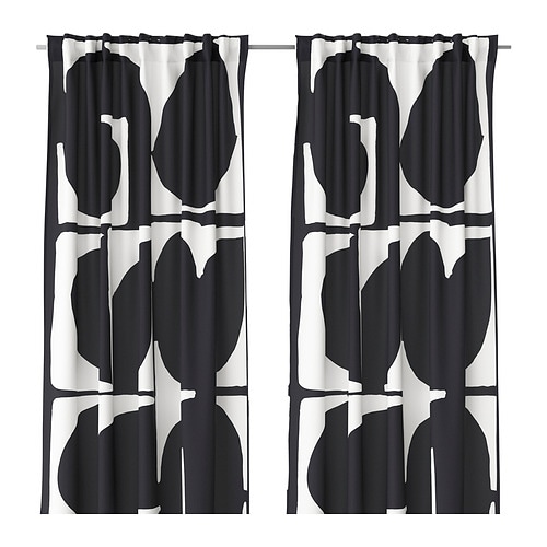 IKEA SKÄRMTRY curtains, 1 pair Model Image