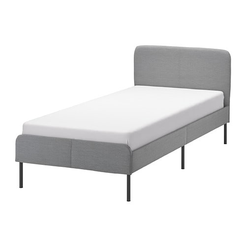 IKEA SLATTUM upholstered bed frame Model Image