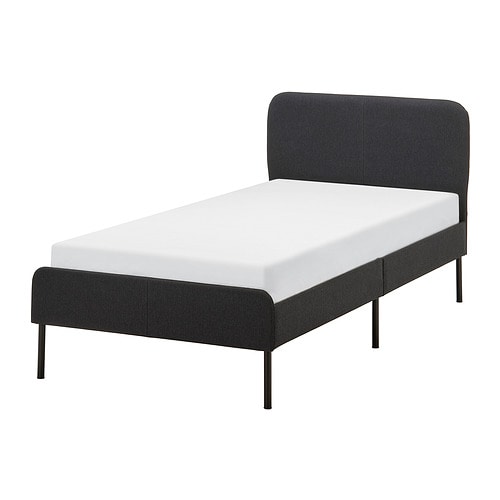 IKEA SLATTUM upholstered bed frame Model Image