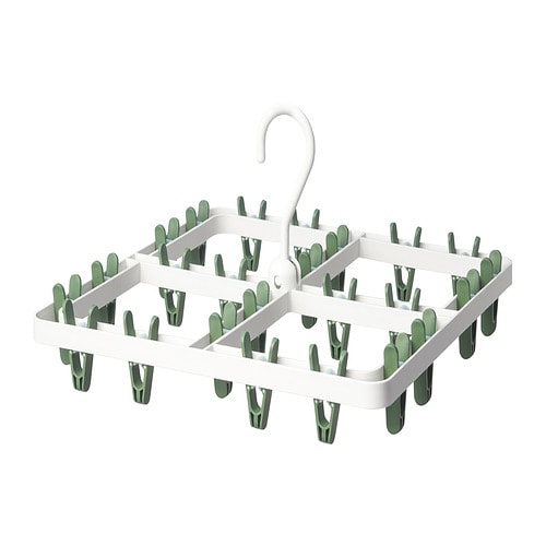 IKEA SLIBB hang dryer 24 clothespins Model Image