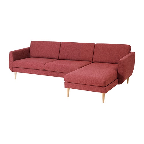 IKEA SMEDSTORP sectional, 4-seat with chaise Model Image