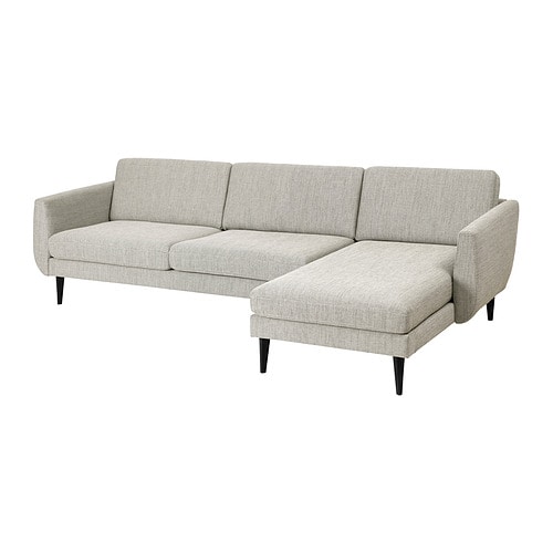 IKEA SMEDSTORP sectional, 4-seat with chaise Model Image