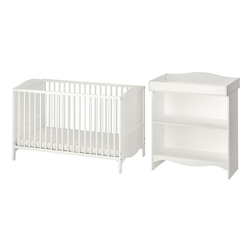 IKEA SMÅGÖRA 2-piece baby furniture set Model Image