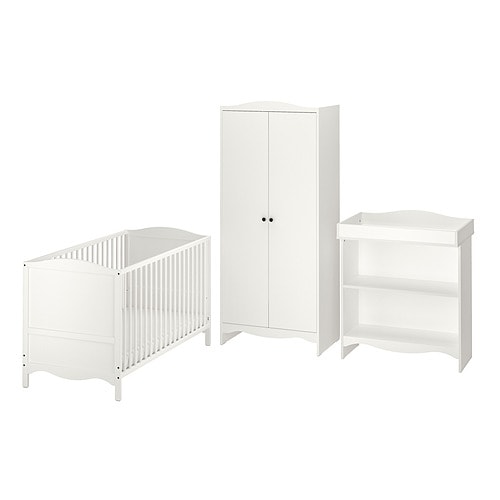 IKEA SMÅGÖRA 3-piece baby furniture set Model Image