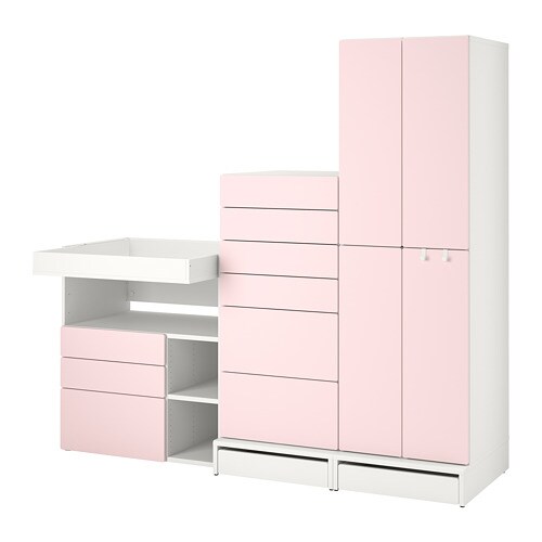 IKEA SMÅSTAD / UPPFÖRA storage combination Model Image