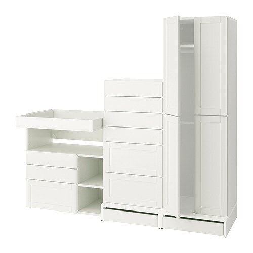 IKEA SMÅSTAD / UPPFÖRA storage combination Model Image