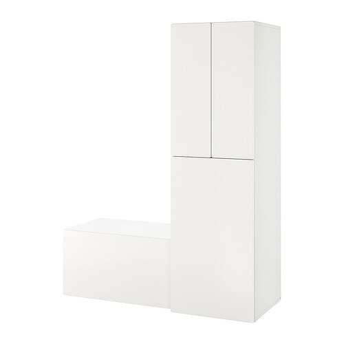 IKEA SMÅSTAD wardrobe with pull-out unit Model Image