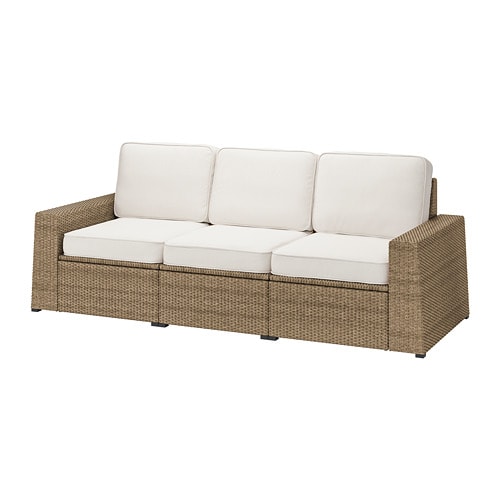 IKEA SOLLERÖN 3-seat modular sofa, outdoor Model Image