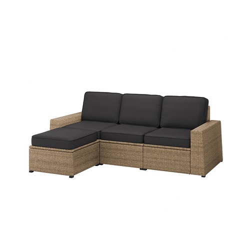 IKEA SOLLERÖN 3-seat modular sofa, outdoor Model Image