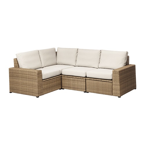 IKEA SOLLERÖN modular corner sofa 3-seat, outdoor Model Image